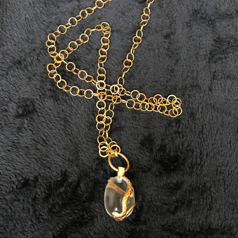 Stella & Dot Snake Orb necklace - retired